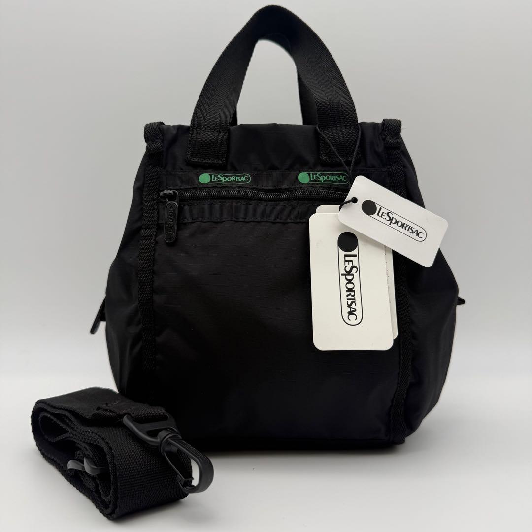 【極美品】レスポートサック フランクリンクライミング　別注ショルダーバッグ 黒 ff7e4e45.png