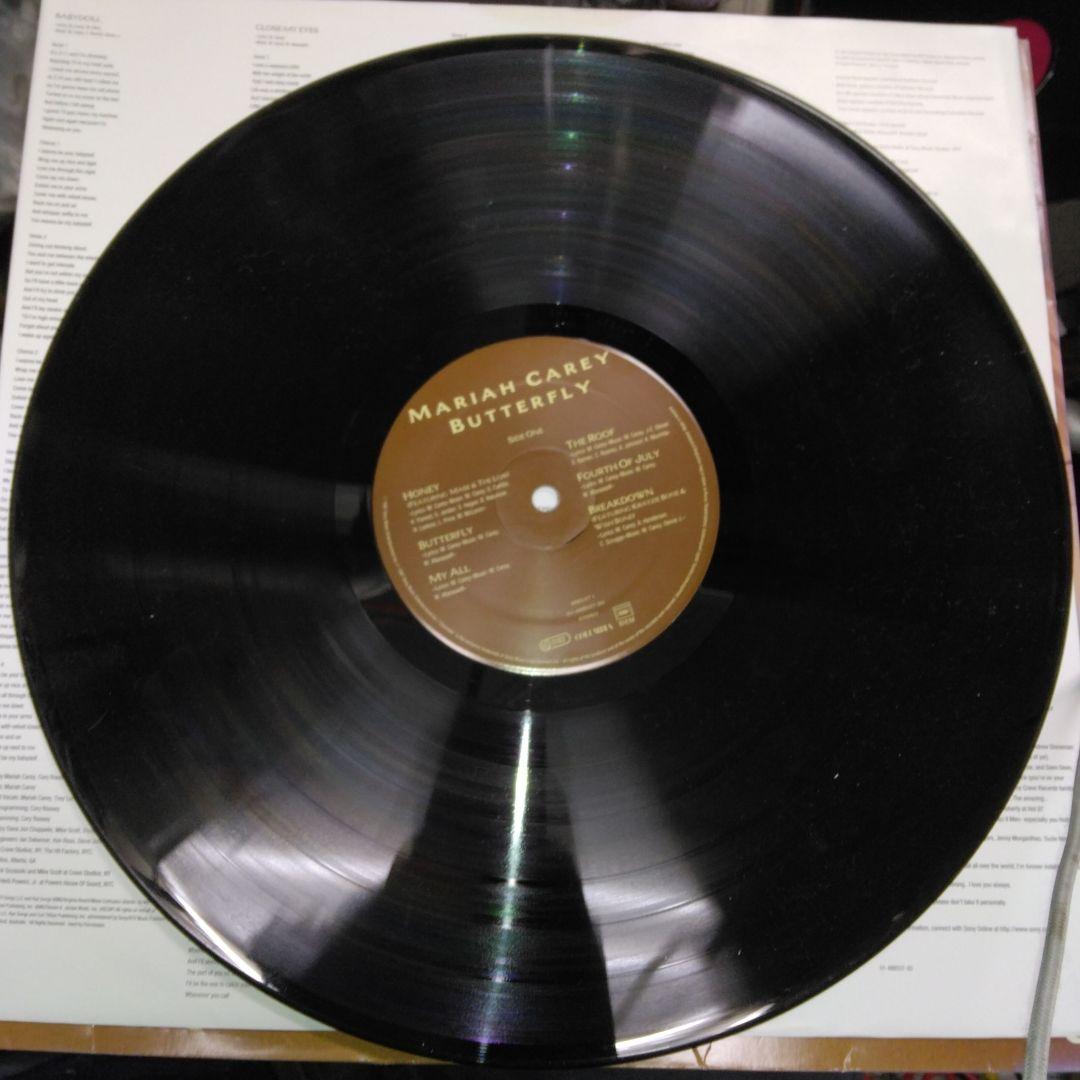 97年EU盤LP] マライア・キャリー/バタフライ - メルカリ