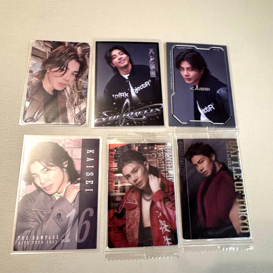 新品】THE RAMPAGE 武知海青 フォトカードセット トレカ 6枚セット