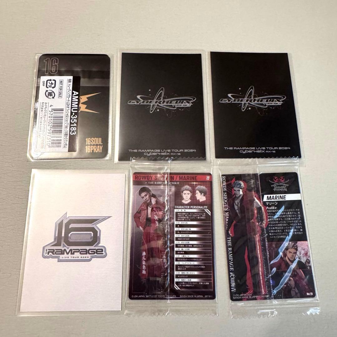 新品】THE RAMPAGE 武知海青 フォトカードセット トレカ 6枚セット