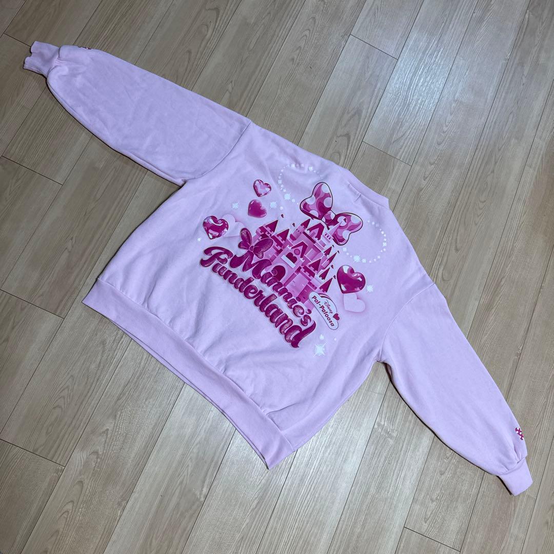 USED ミニパル　トレーナー 新品タグ付きディズニー ミニー パルパルーザ ミニパル トレーナー