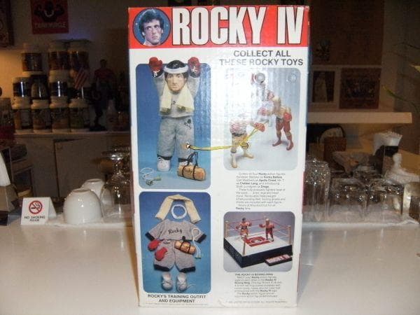 レア物！昭和レトロ 映画 シルベスタースタローン人形 ロッキー4