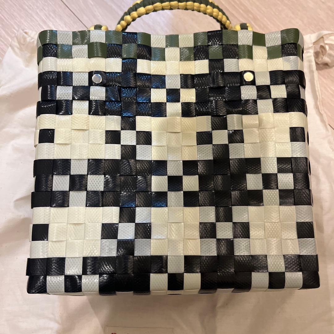 未使用品⭐︎マルニ バッグ MARNI ジャージーハンドル バスケット