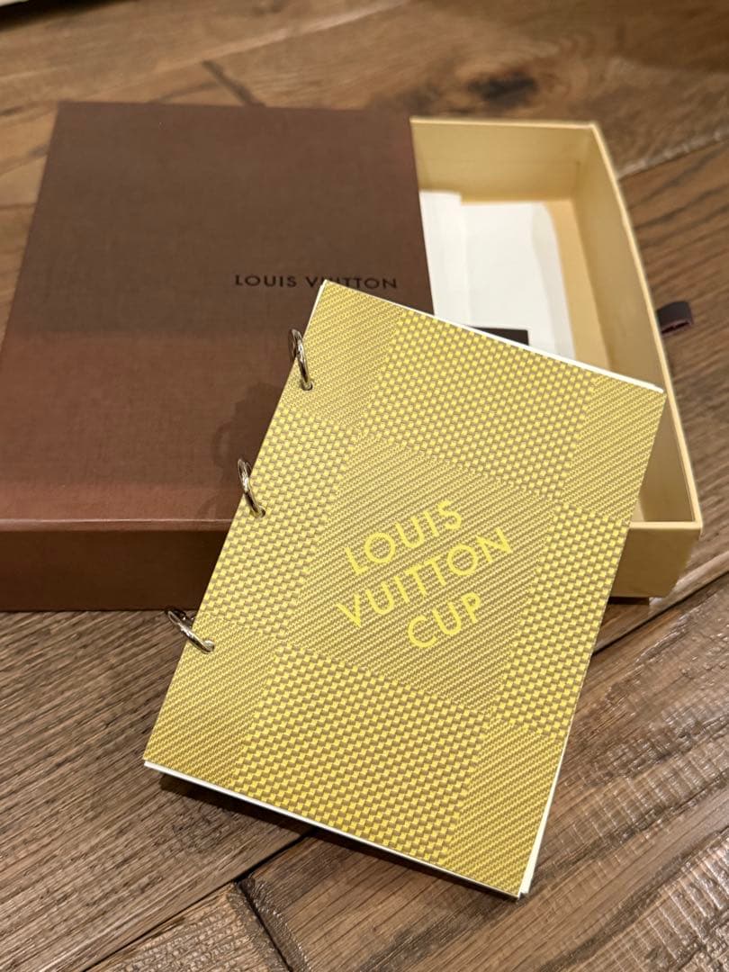 LOUIS VUITTON CUP メモ帳 BOX付 - メルカリ