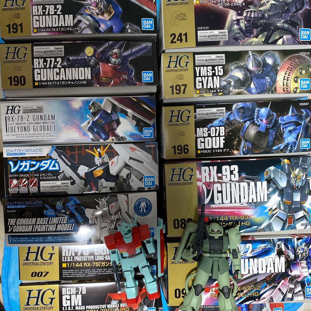 HGUC ガンプラまとめ売り - メルカリ