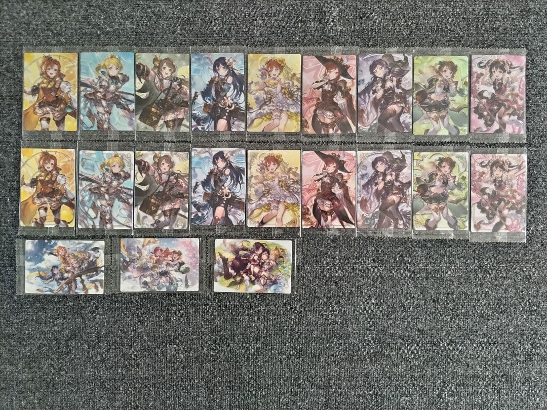 ラブライブ! ウエハース1〜7＋劇場版1〜2 グラブル ラブライブ