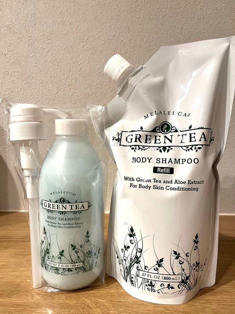 メラルーカ グリーンティー ボディシャンプー +詰め替え用 - メルカリ