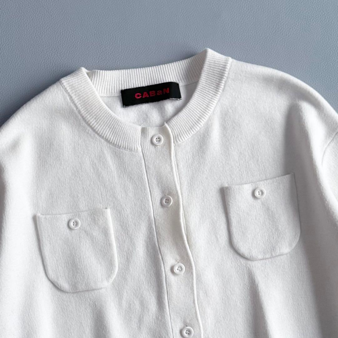 キャバン コットンカシミヤ クルーネックカーディガンの通販はau PAY