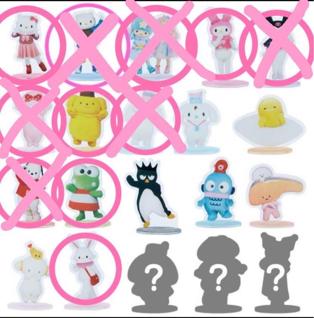 サンリオピューロランド ライブキャラクターズ アクリルスタンド