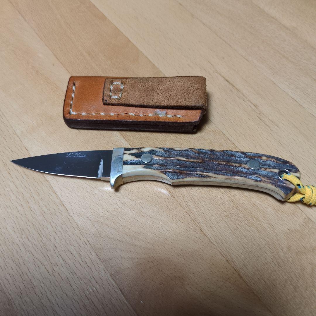 加藤清志 K.Kato カスタム シースナイフ - メルカリ