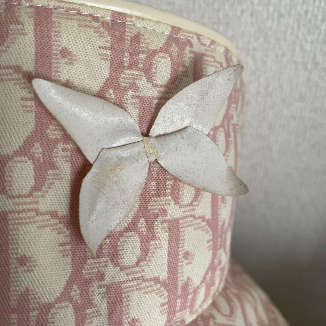 Dior ピンク トロッター柄 バケツハット サイズ58 - メルカリ