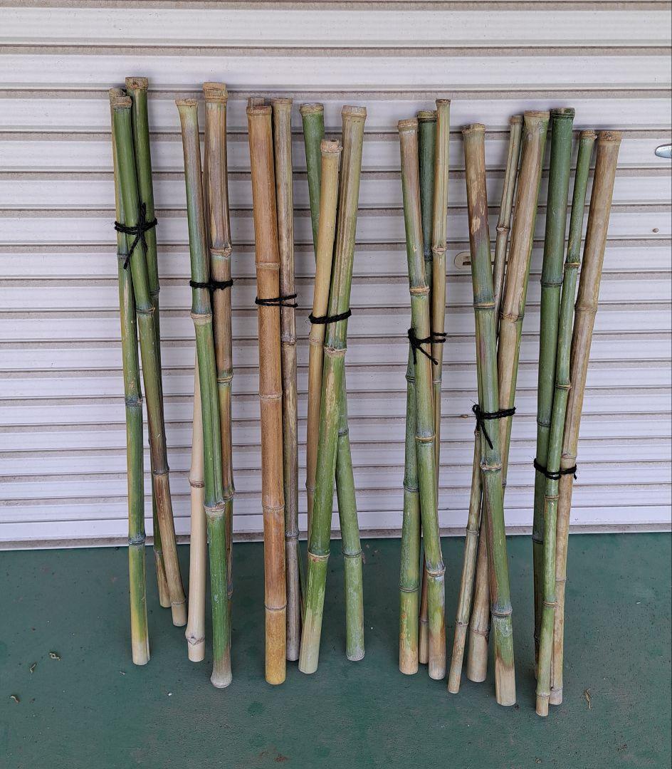 竹◇流しそうめんキット◇6m◇樋1m6枚・竹足支柱1m21本(