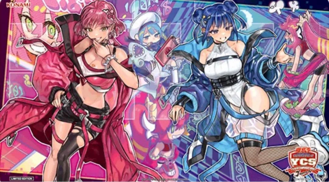 遊戯王 Evil☆Twin デュエルセット YCSJ プレイマット スリーブ