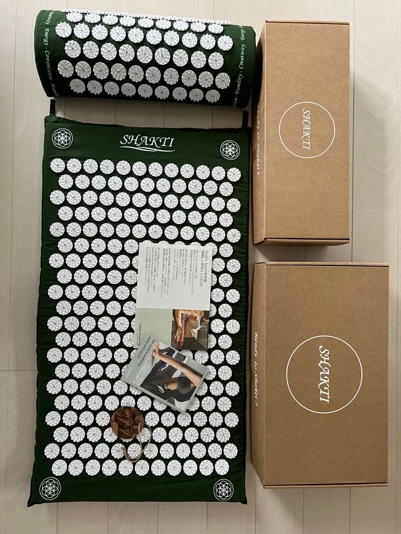 シャクティ マット セット グリーン 美品 - メルカリ