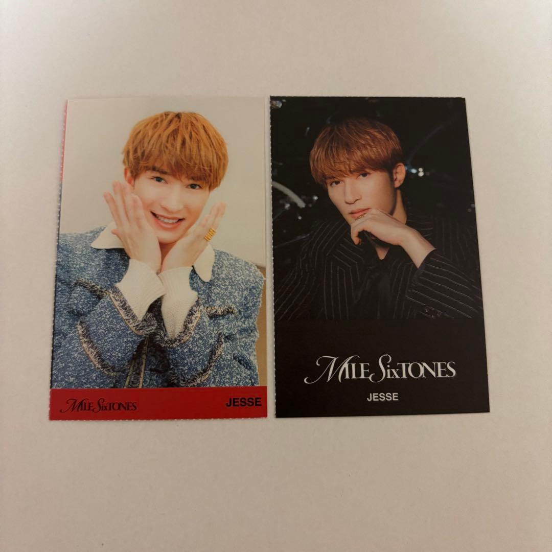 SixTONES MILESixTONES 特典IDカード ジェシー おまけ付き - メルカリ