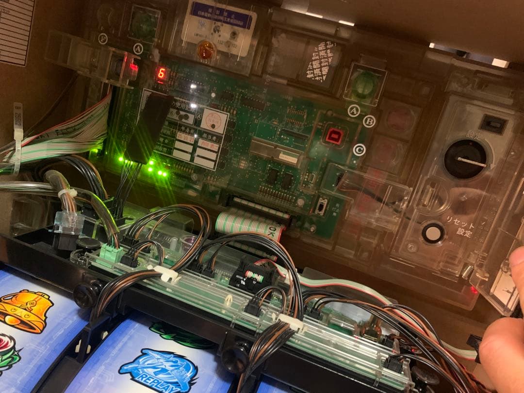 エウレカセブン2 実機 家庭用改造 メダル不要機 設定キー ZEROキー