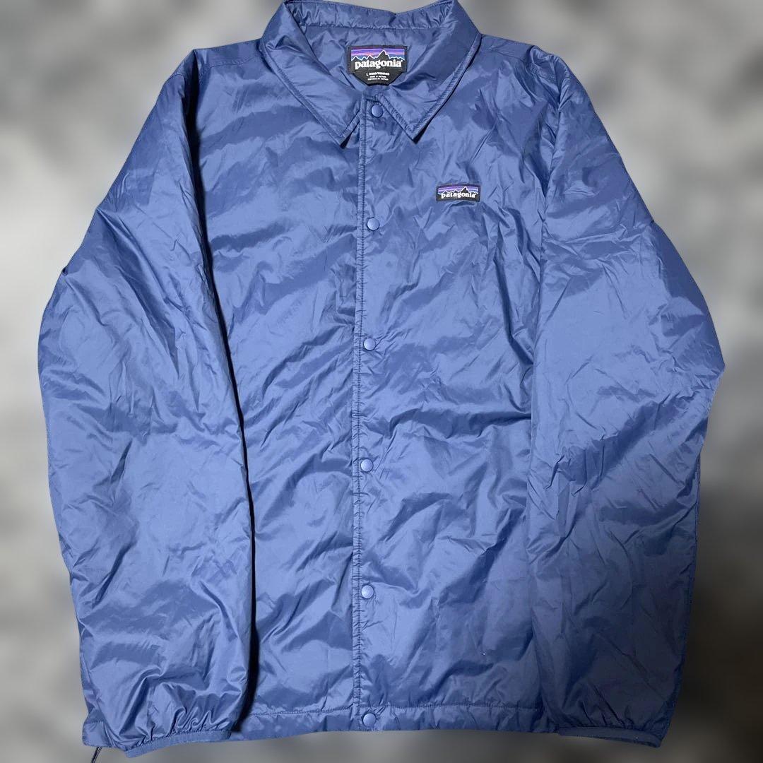 Patagonia パタゴニア ネイビー L 中綿 コーチジャケット 中古・古着通販】Patagonia (パタゴニア) コーチジャケット ネイビー