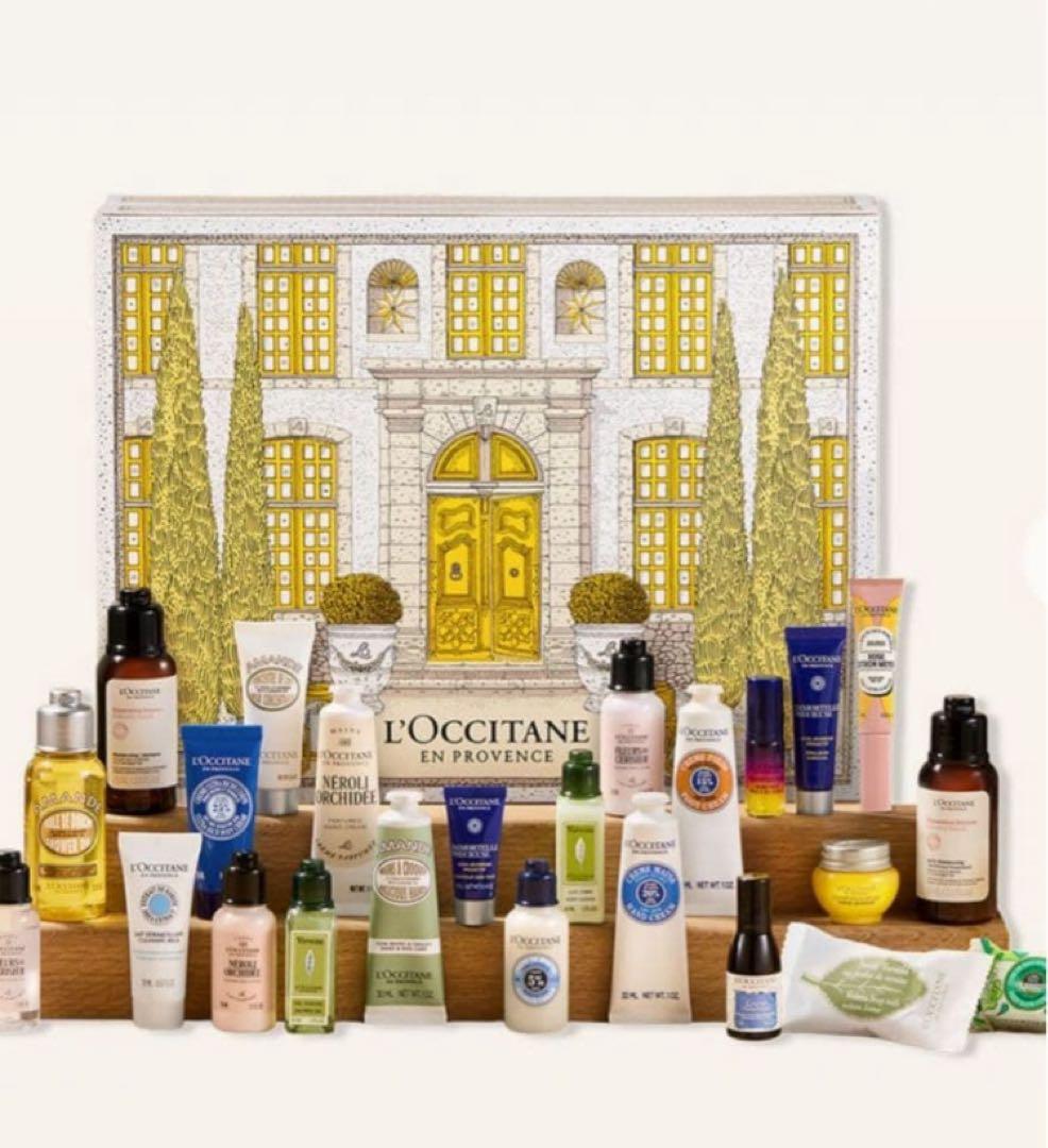 ロクシタン　2025 アドベントカレンダー ロクシタン2025年クリスマスコフレ“現品コスメあり”家型パケの