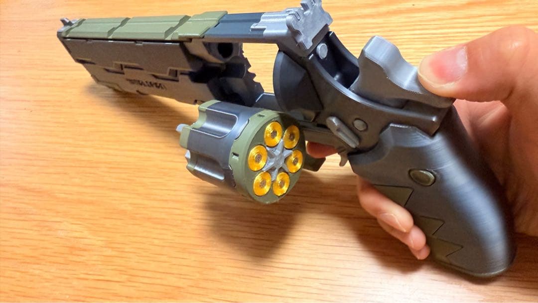 サイバーパンク｜リボルバー モデルガン｜Malorian｜コスプレ小道具