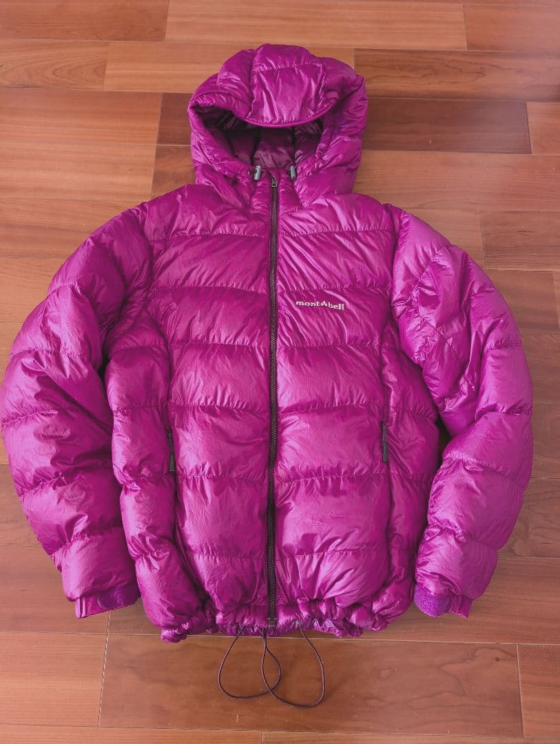 00s montbell モンベル アルパインダウンパーカ テック系 パープル