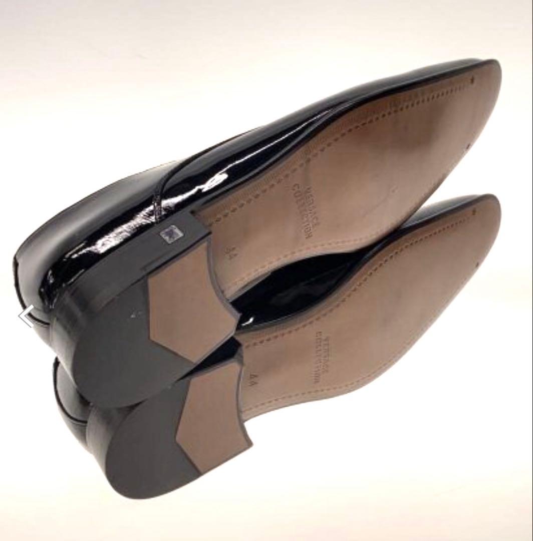 ♡新品♡ VERSACE レザー ドレス シューズ ビジネス エナメル 本革