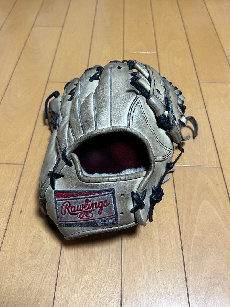 Rawlings ベージュ 硬式外野用グローブ ローリングス（Rawlings）（メンズ）硬式用グラブ 外野手用 野球