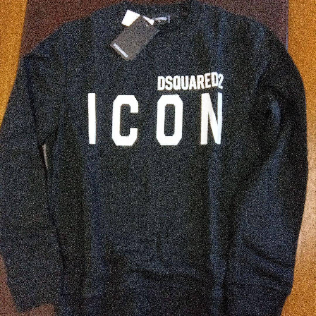 DSQUARED2デイースクエアードニットブラック長袖トレーナーL - メルカリ