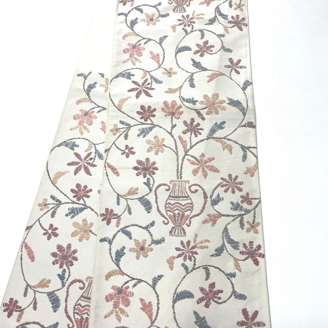 V1403 ○高級 正絹 六通 袋帯 - メルカリ 専用帯6216 4981 5787 三点セット