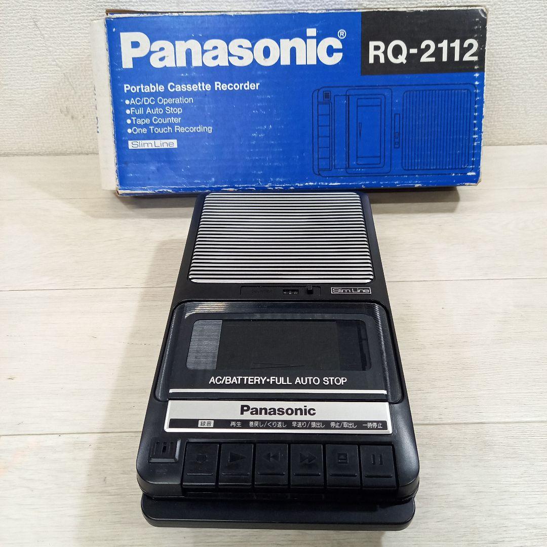 ジャンク Panasonic ポータブルカセットレコーダー RQ-2112 - メルカリ