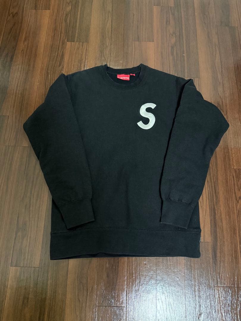 Supreme Sロゴトレーナー　Mサイズ Supreme S Logo Hooded Sweatshirt Black | eBay