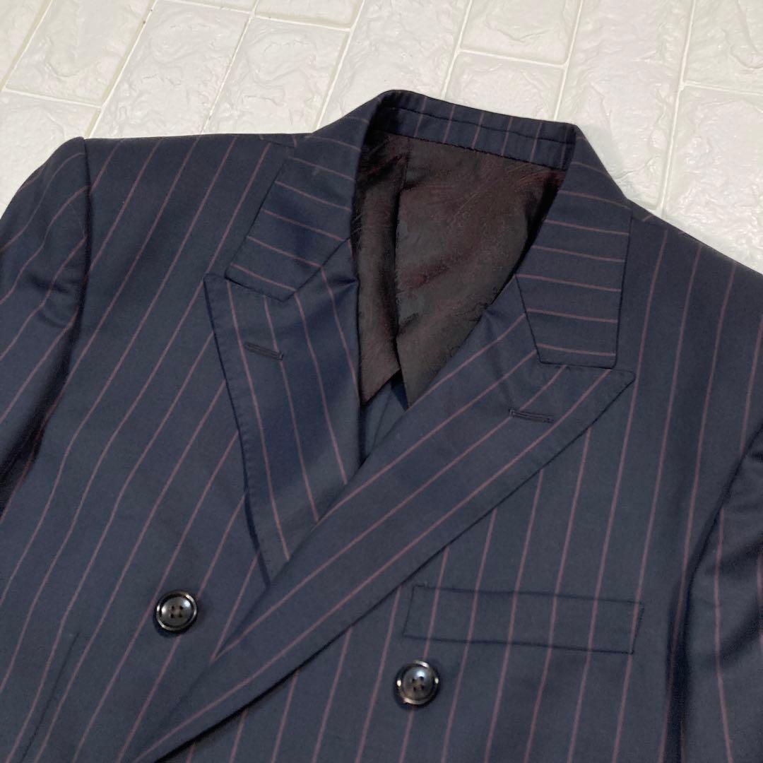 キヨ様専用 タケオキクチ スーツ ジャケット ダブル MAF ストライプ