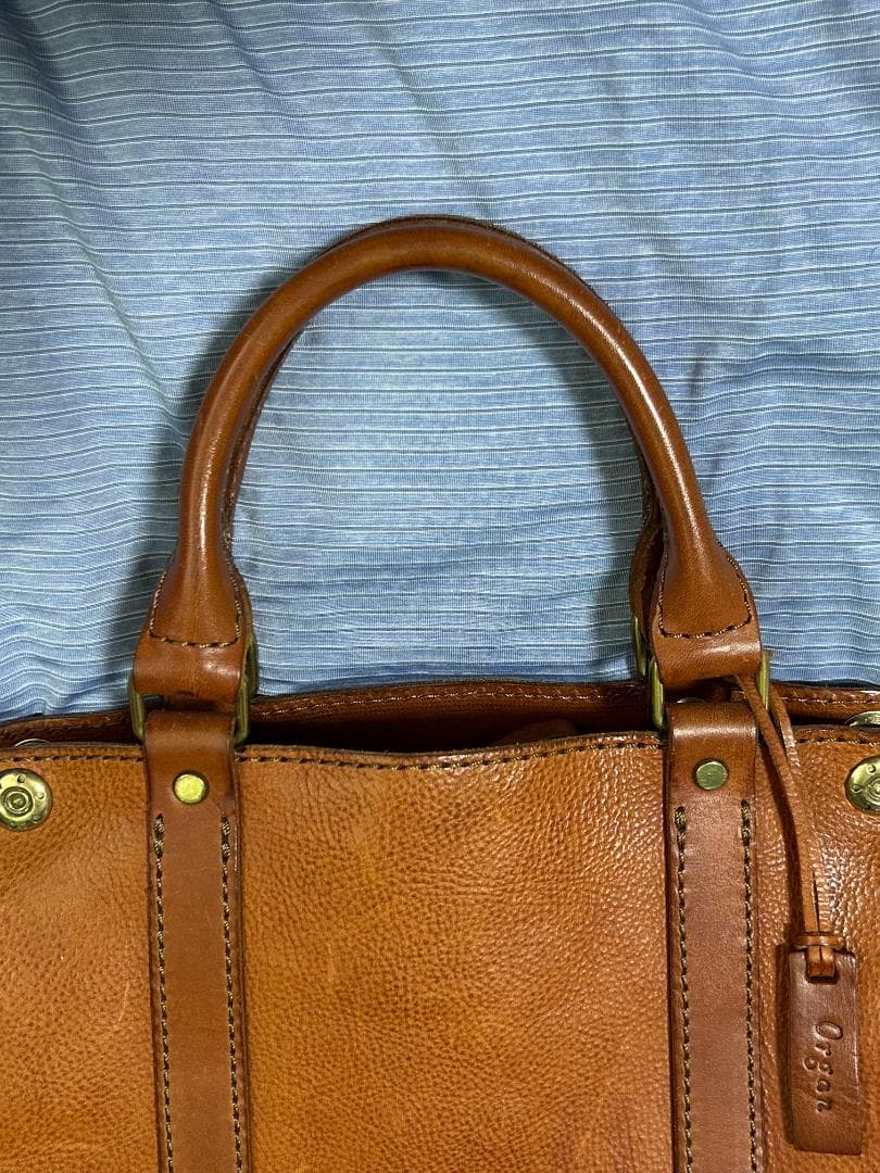 ミネルバボックス ヘルツ オルガン ドイツホックのビジネスバッグ 現品