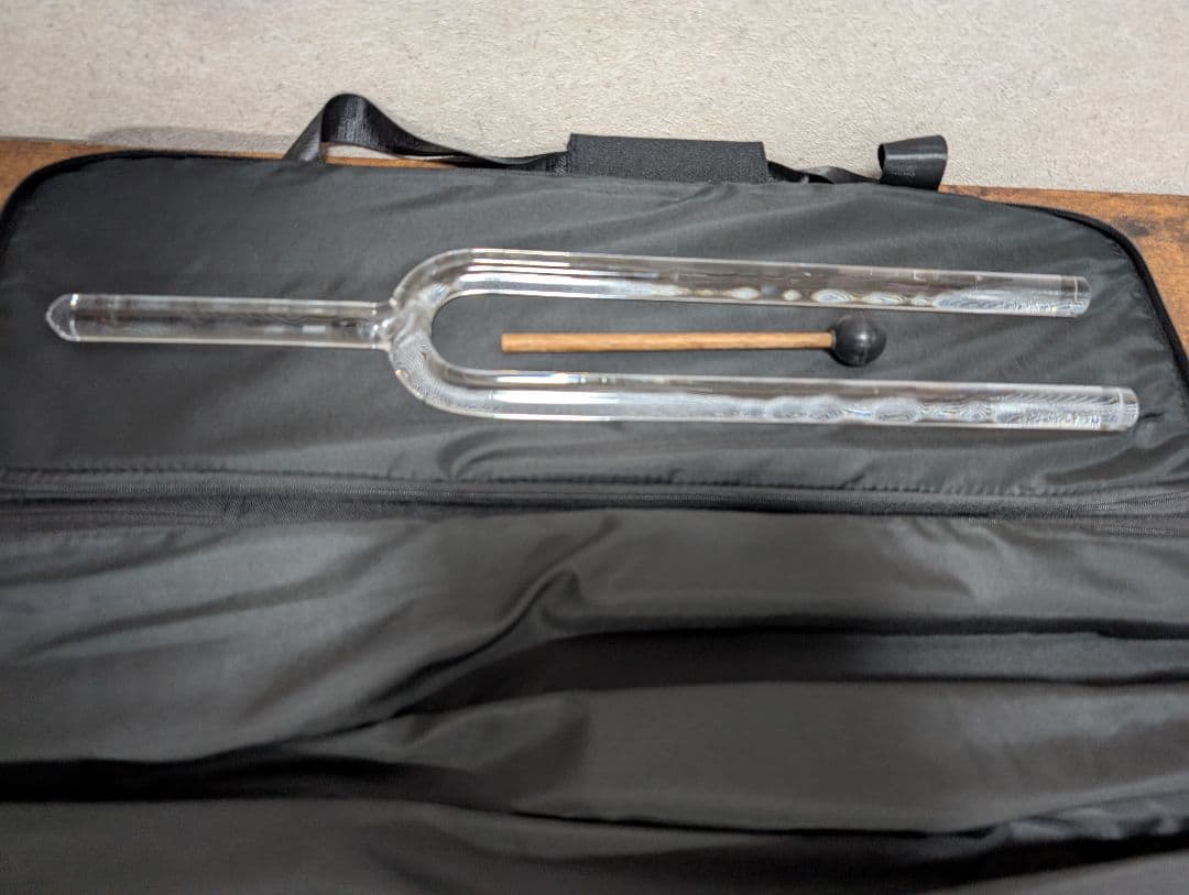 音叉 水晶 432hz クリスタルチューナー 癒し 特大