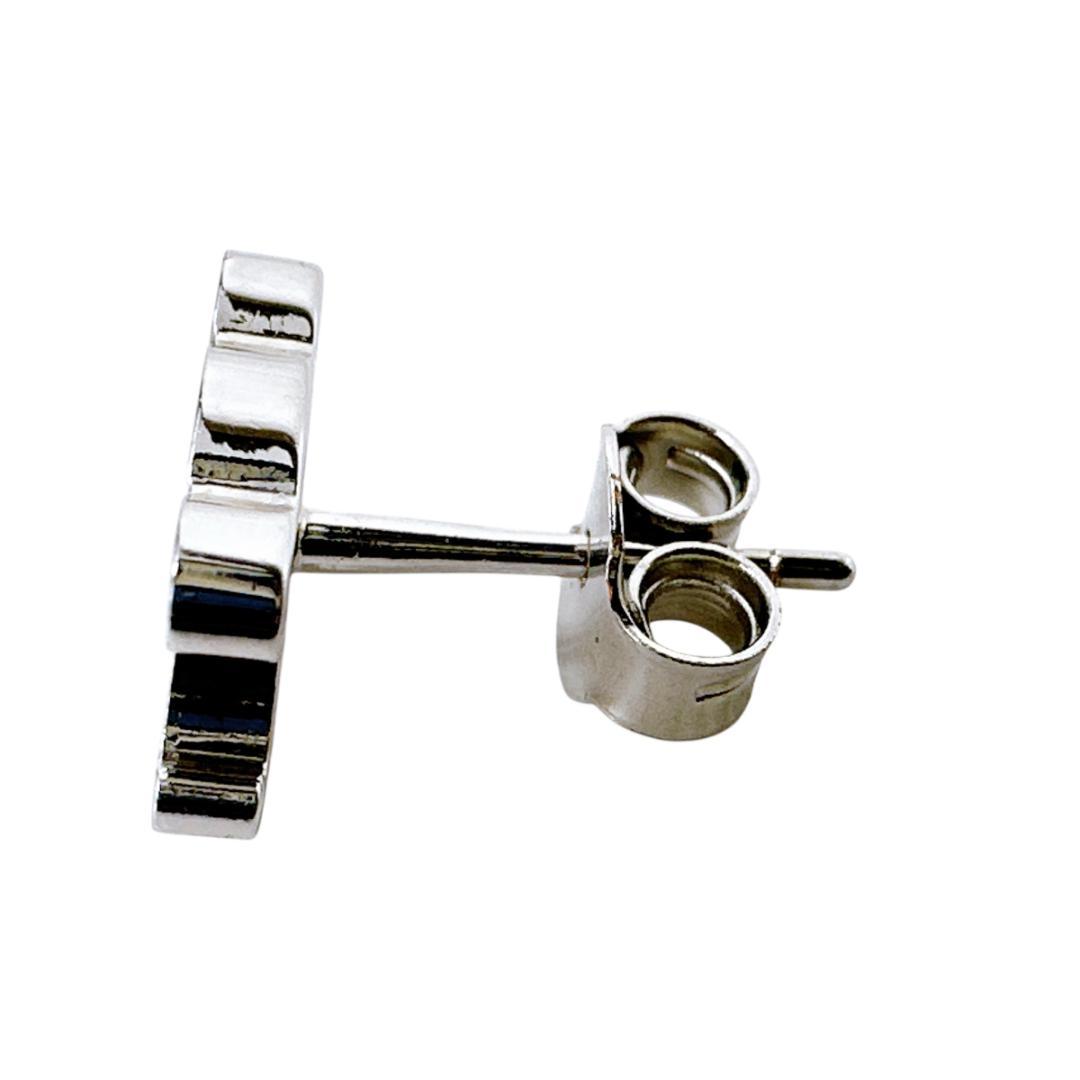 CELINE 片耳 トリオンフ スタッズ ピアス ブラス SILVER シルバー