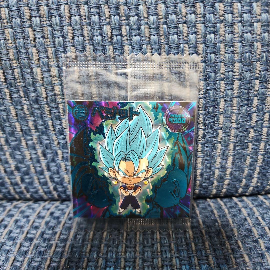 ドラゴンボール 超戦士 ウエハース シール W8-19 SGR ベジット ②