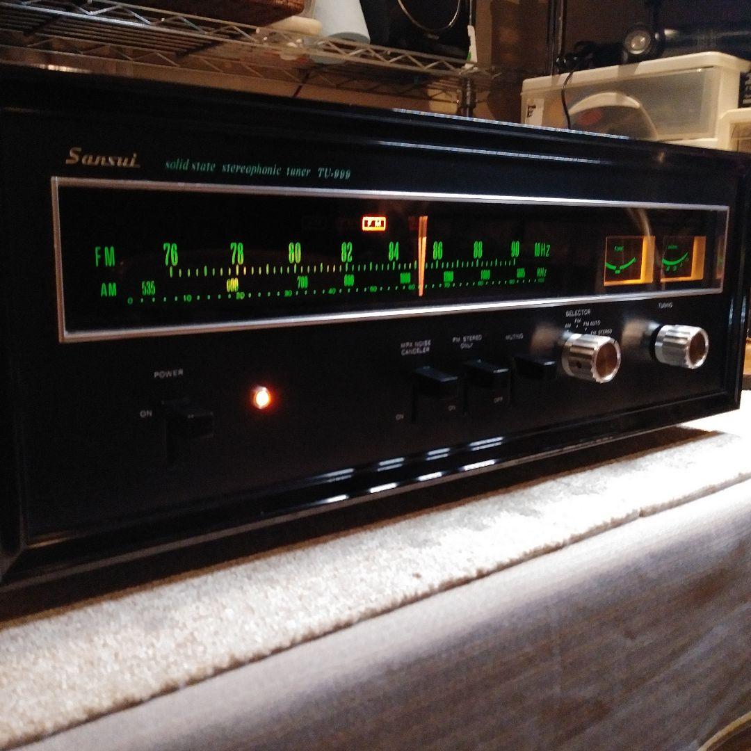 美品動作品 サンスイ TU-999 チューナー
