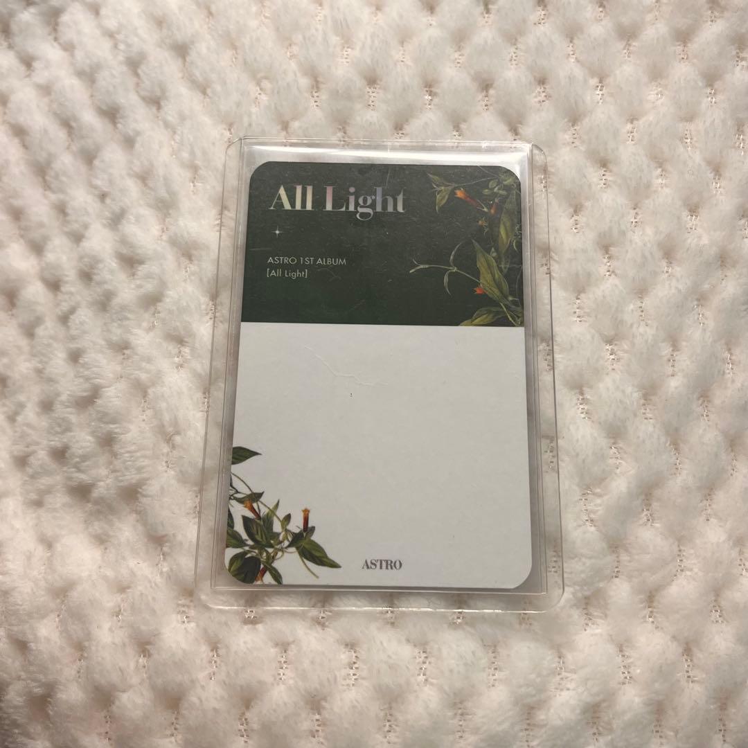 ASTRO All Light All night 直筆サイン トレカ ラキ - メルカリ