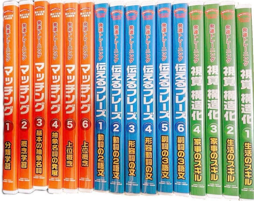 星みつる式 発達トレーニング DVD 伝えるフレーズ 視覚構造化 右脳の