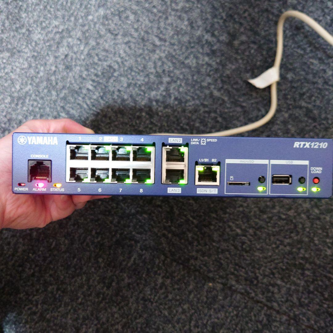 YAMAHA RTX1210 ジャンク - メルカリ