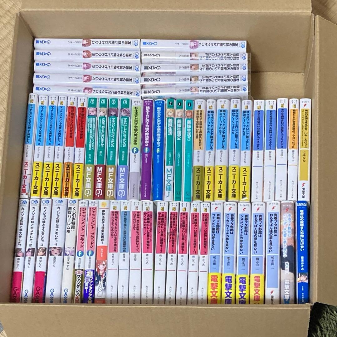 ラノベ まとめ売り 60冊セット - メルカリ