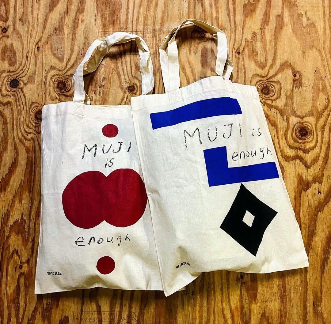 無印良品MUJI柚木沙弥郎展日本民藝館限定トートバッグ型染めIDEEイデー