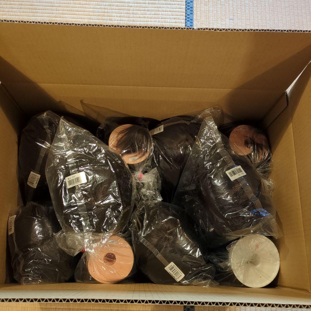 カットウィッグ 東京チャーム 24-12-13 国家試験用7個とMJ-39を3個