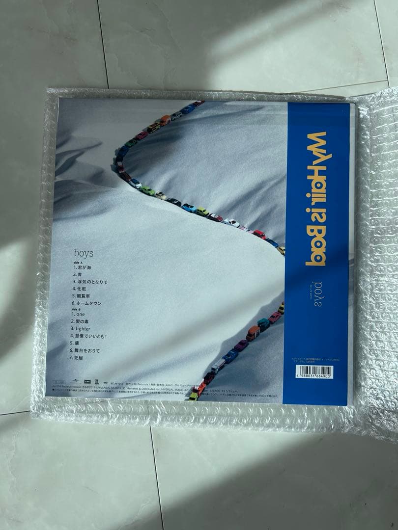 【新品未開封】My Hair is Bad boys 12インチレコード