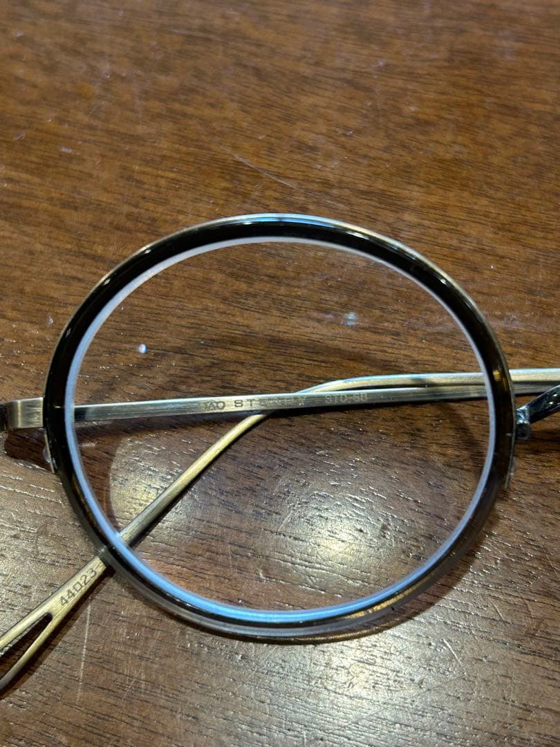 steady ステディ まる眼鏡 ※度入り - メルカリ