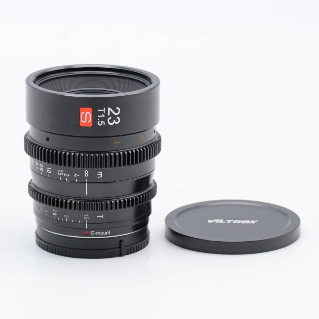 VILTROX S 23mm T1.5 APS-C E マウント　#3636 Viltrox 23mm T1.5 Cine Lens (Sony E-Mount) S 23MM T1.5 (E MOUNT)