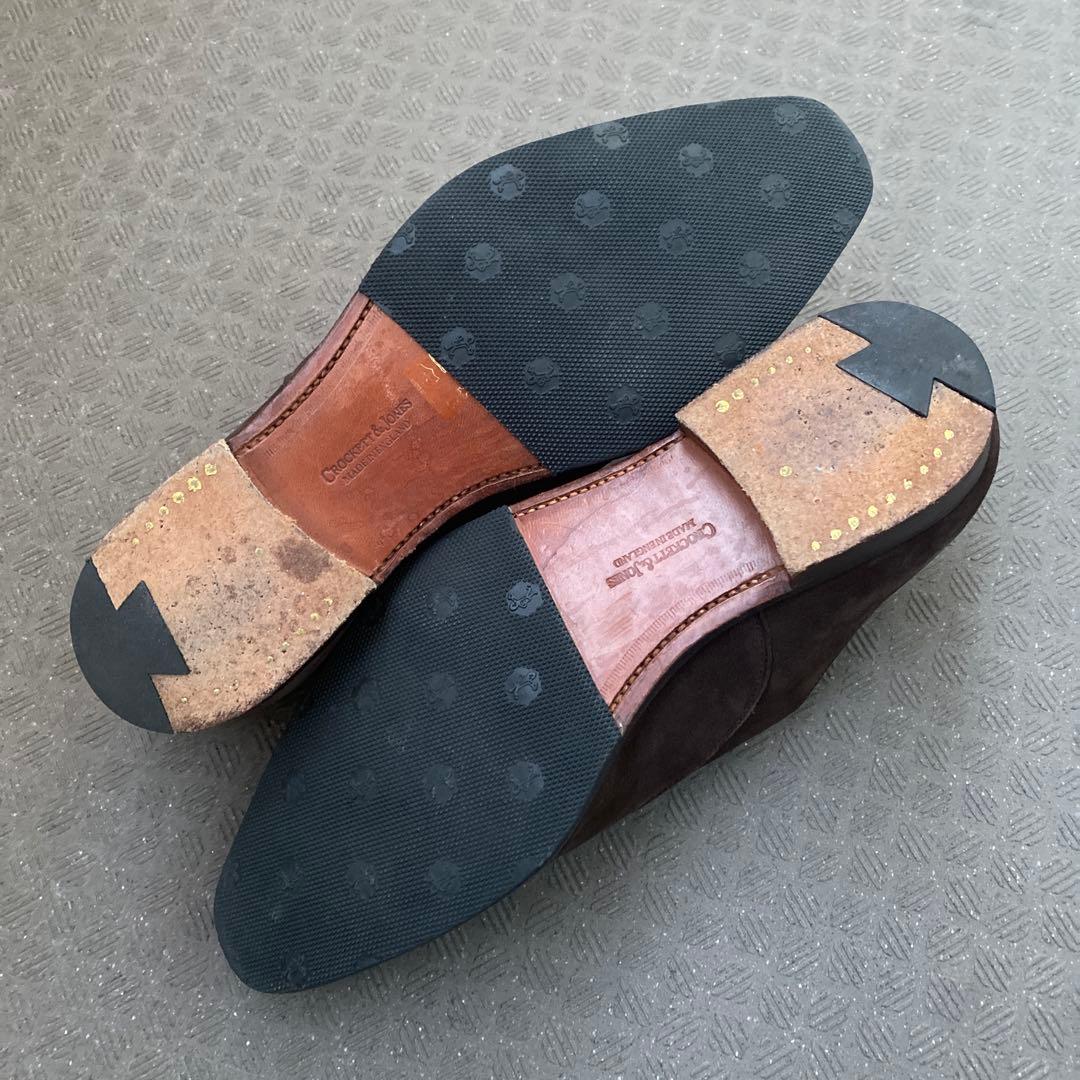 クロケットジョーンズ HALLAM 5057 スウェードシューズ 7 1/2 E - メルカリ