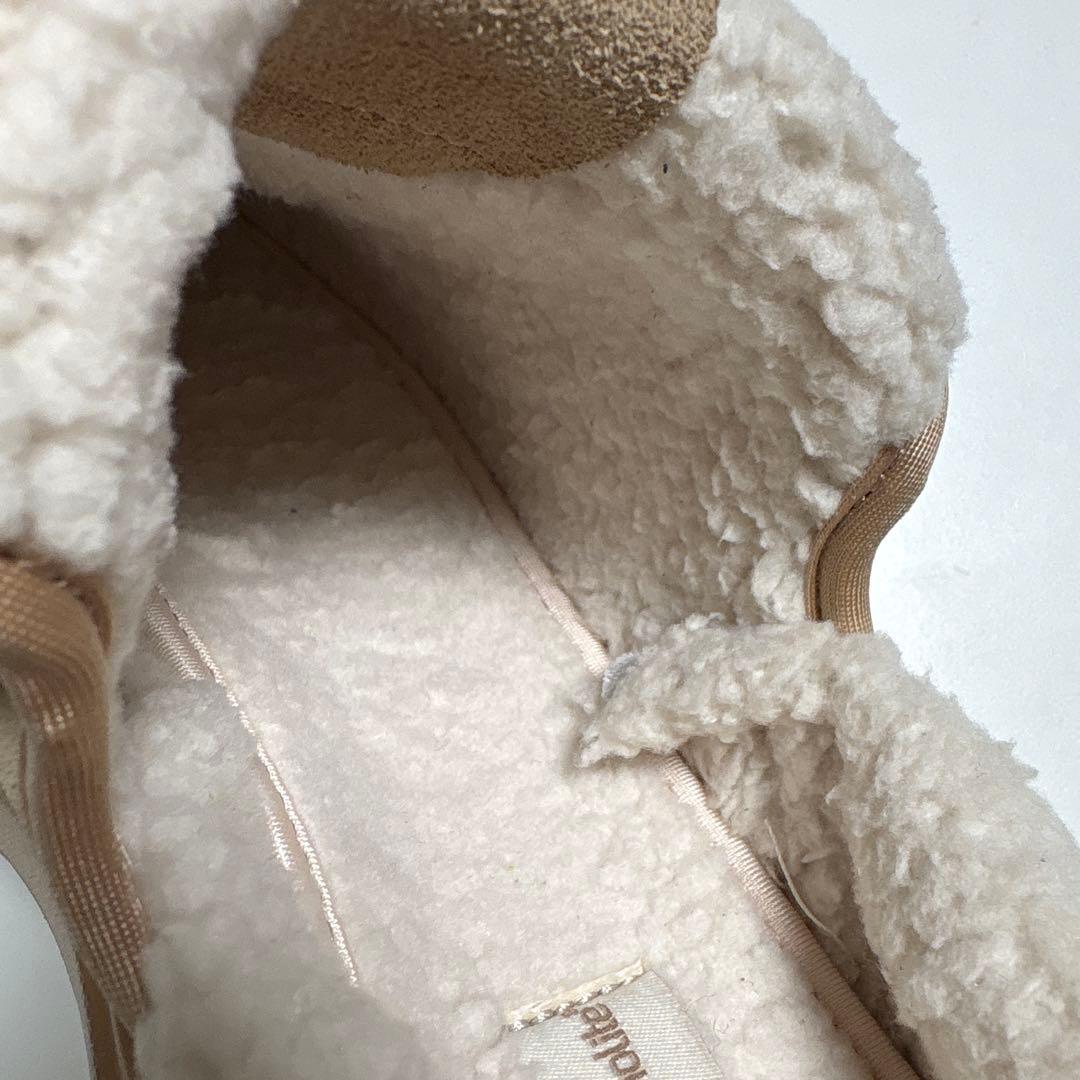 【訳あり】adidas ベージュミュール　25.5cm