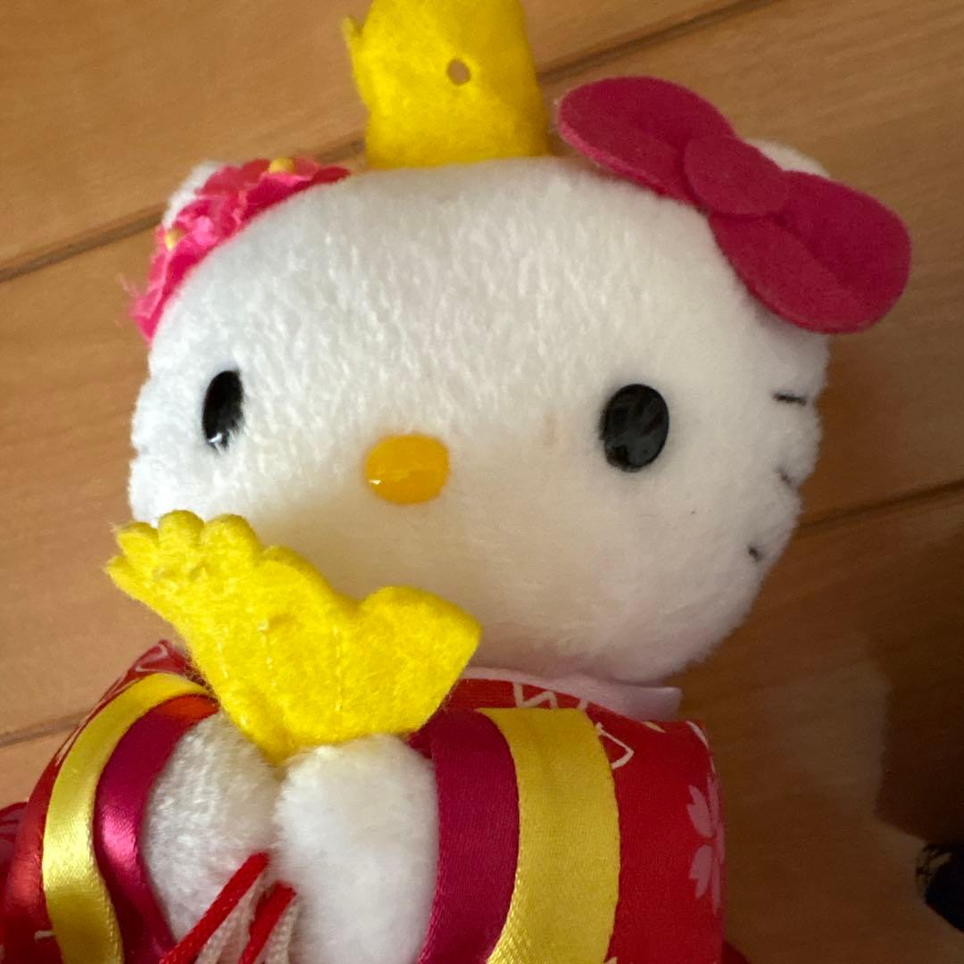 ハローキティ キティちゃん ダニエル ひな祭り お雛様 ぬいぐるみ