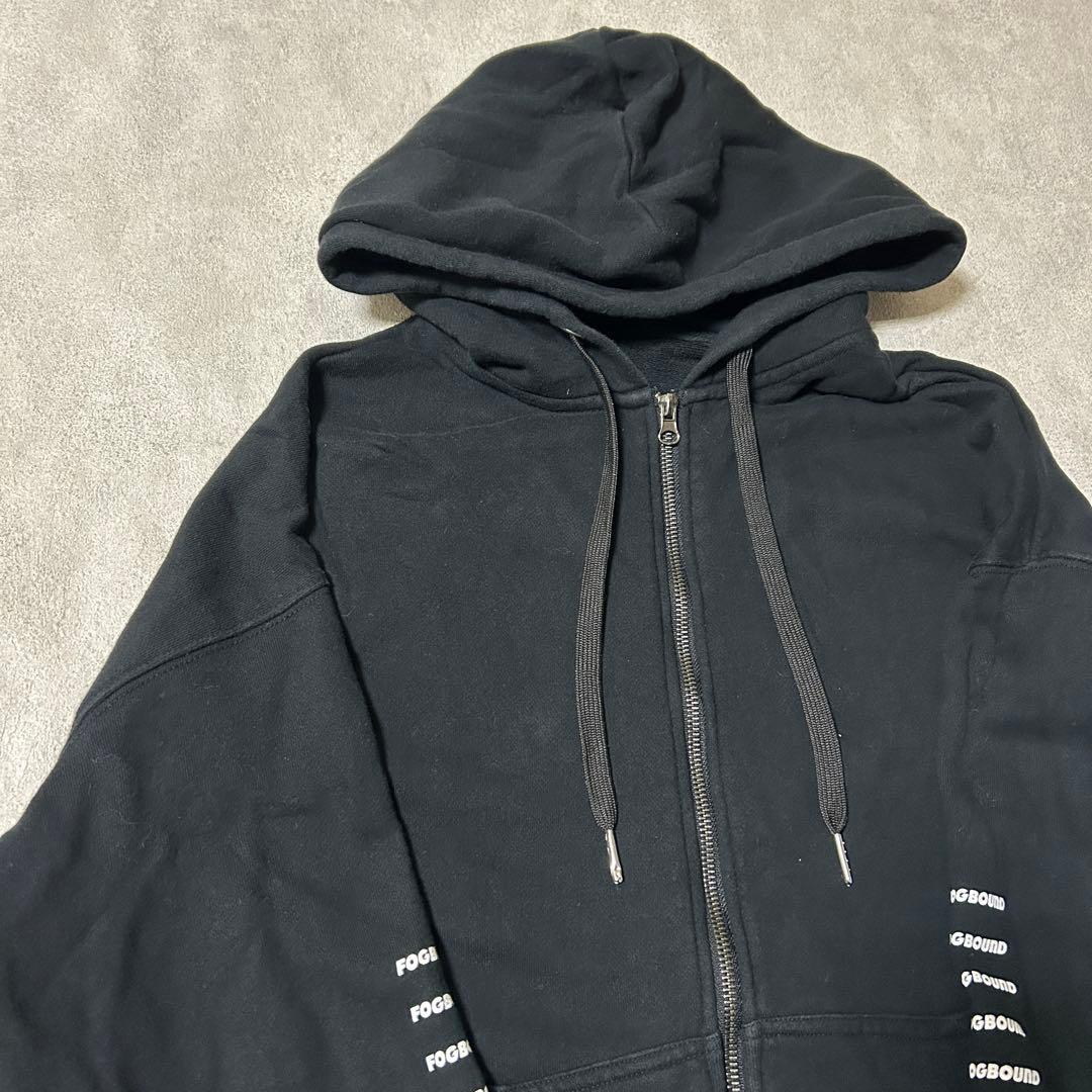 米津玄師 FOGBOUND 2017 TOUR ジップパーカー ブラック - メルカリ