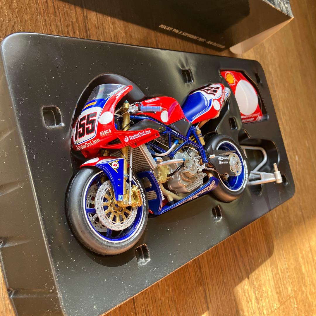 新品・未使用】ミニチャンプス DUCATI 996R 1/12 - メルカリ